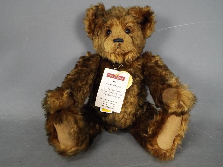Charlie Bears - A Charlie Bears Limited Edition soft toy teddy bear 'Anniversary Jack' CB 114883A