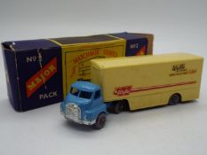 Matchbox - A boxed Matchbox Major Pack #2 Bedford Articulated Truck 'Walls Ice Cream' The model