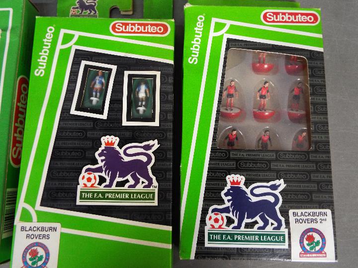 Subbuteo - 6 boxed sets of Subbuteo teams including # 63000 England, # 63814 Blackburn Rovers 2nd, - Image 3 of 5