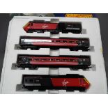 Hornby - A boxed Hornby R1011 OO gauge 'Virgin Trains 125' OO gauge railway set.