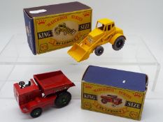 Matchbox - Two boxed Matchbox King Size diecast vehicles.