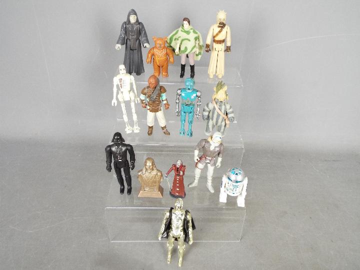 Star Wars - LFL - GMFGI - A collection of 14 loose Star Wars figures including 1984 LFL 3.