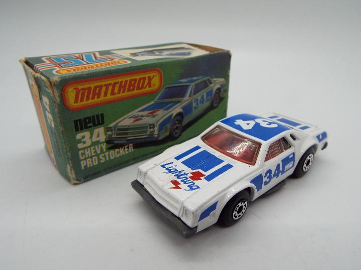 Matchbox - A lot of 5 boxed vehicles including # 4 '57 Chevy, # 14 Leyland Petrol Tanker, - Image 2 of 6