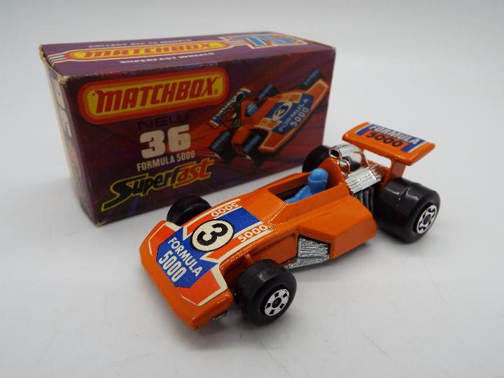 Matchbox - A lot of 5 boxed Matchbox vehicles including # 5 U.S. - Image 4 of 6