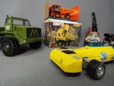 Tonka - Buddy L - Meccano - A collection of 5 pressed metal vehicles and similar in various scales