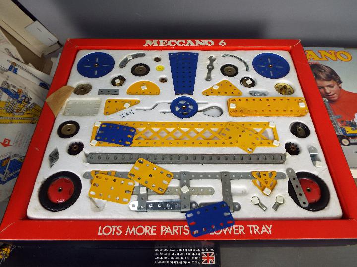 Meccano - 4 boxed Meccano sets including set 3, set 4 and two set number 6's. - Image 3 of 3