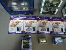Cararama - A collection of 16 boxed Cararama vehicles in 1:43 and 1:72 scales including Mercedes