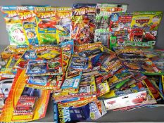 Hot Wheels - Cars - A collection of over 40 Hot Wheels and Pixar Cars magazines many with free gift