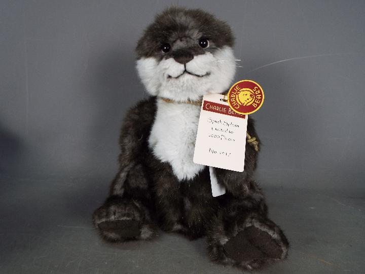 Charlie Bears - A Limited Edition Charlie Bears soft toy Otter 'Splish Splash' CB631481,