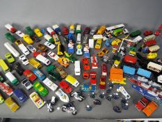 Matchbox - Corgi - Majorette - A collection of over 60 loose diecast vehicles and accessories in