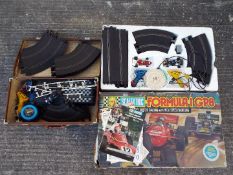 Scalextric - A boxed Scalextric Formula 1 GP8 set.