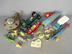Thunderbirds, J Rosenthal, NFIC, AIL, Others - A collection of vintage plastic toys.