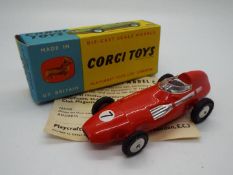 Corgi Toys - A boxed Corgi Toys #150 Vanwall Formula 1 Grand Prix Racing Car.