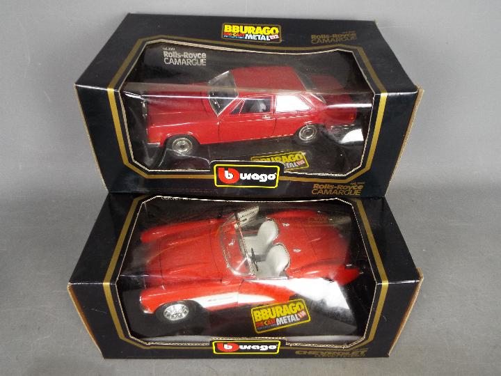 Bburago - Lot of 4 boxed Bburago cars, - Image 2 of 3