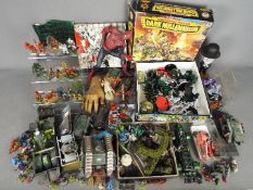 Warhammer, Games Workshop, Dinky Toys, Others - A collection of Warhammer figures and vehicles,