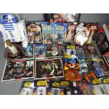 Hasbro - Waddingtons - Kenner - A mixed lot of Star Wars items including 21 carded figures,