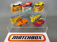 Matchbox - A collection of 5 boxed Matchbox vehicles including, # 35 Fandango, # 39 Clipper,