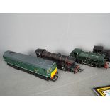 Hornby, Dapol, Bachmann - Five unboxed OO gauge model railway locomotives.