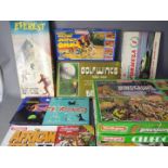 Merit - MB Games - Waddingtons - A lot of 11 vintage board games including Everest, Spy Ring,