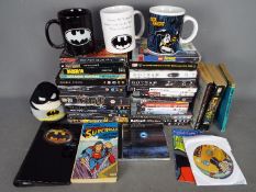 Sony Playstation, Batman, Others - A Batman orientated collection consisting of video games, books,