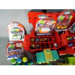 Chuggington - A collection of Chuggington diecast models and play accessories including 2 full