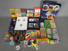 Blue-Box - Tazos - A lot of 11 vintage hand held puzzle games,