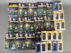 Corinthian Pro Stars - A collection of 29 boxed and carded footbal figures including Brian Clough,