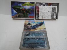 IMAI, Bandai, Thunderbirds, Gerry Anderson - Two boxed vintage 'Thunderbirds' plastic model kits.