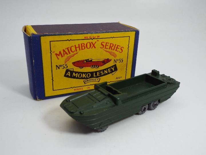 Matchbox - A boxed Matchbox #55 D.U.K.W.
