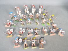 Herald Britains - A group of over 30 unboxed Herald Trojan plastic figures.