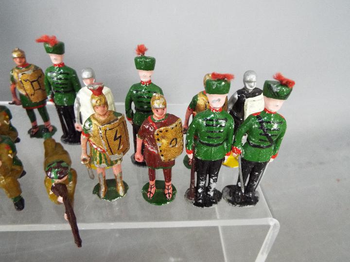 Toy Soldiers, Unconfirmed Makers - A collection of mainly painted white metal figures, - Image 4 of 6