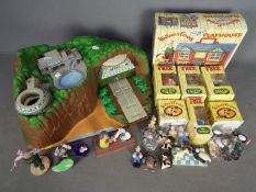 Thunderbirds - Wallace & Gromit - Carlton model Tracey Island,