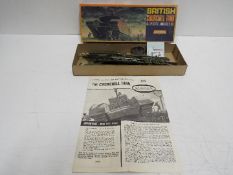 AURORA - WWII Military vehicle Model kit - 1:48 Scale - NO. 315 - BRITISH CHURCHILL TANK.