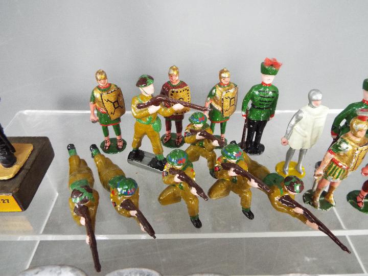 Toy Soldiers, Unconfirmed Makers - A collection of mainly painted white metal figures, - Image 5 of 6