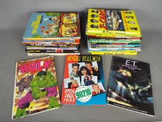 Z- Cars - The Wombles - Daktari - A lot of 26 vintage TV related annuals including The Muppets,