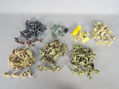 Airfix - An unboxed battalion of over 120 Airfix 1:32 scale plastic soldiers.
