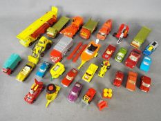 Matchbox - A collection of unboxed Matchbox diecast vehicles in various scales.