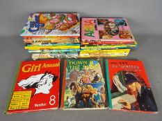 Tarzan - Worzel Gummidge - Star Trek - A collection of 25 vintage children's annuals including The