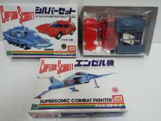 IMAI, Captain Scarlet, Gerry Anderson - Two vintage plastic 'Captain Scarlet' model kits from IMAI.