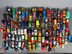 Matchbox - Corgi - Majorette - A lot of over 70 play worn vehicles in various scales including