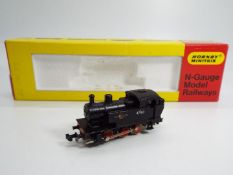 Hornby Minitrix - A boxed Hornby Minitrix N Gauge N201 0-6-0 Tank Locomotive Op.No.