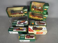 Corgi Classics - Eddie Stobart - A fleet of 8 boxed Eddie Stobart lorries including # 20903 AEC 8