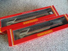 Hornby - two OO gauge diesel electric class 91 locomotives comprising Inter City op no 91011