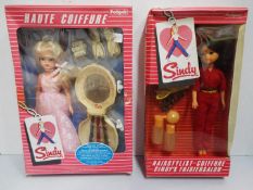 Two boxed vintage Pedigree Sindy dolls,