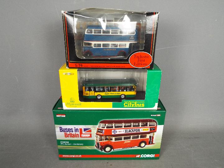 Corgi - Solido - Creative Master - EFE - A collection of 11 boxed bus models in various scales - Image 4 of 5