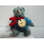 Witney - Teddy Bear by Ian Pout. "Bert". Jointed. Certificate and paper label.