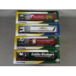 Oxford Diecast - Cararama - A fleet of 4 boxed Cararama 1:50 scale articulated trucks including