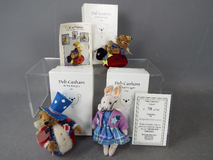 Deb Canham Artist Designs - A Deb Canham bunny named Clover number 78 of 150 in Mint condition in