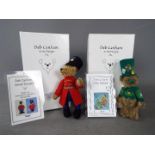 Deb Canham Artist Designs - a Deb Canham bear entitled Patrick issued in a limited edition of 500,