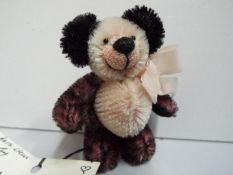 Micha Bears - by Michaela Parnell. "Chubby Chester". Exclusive to Teddy Bears. 2/4. Certificate. 7.